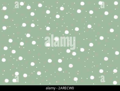 Seamless Simple pattern with dots. Vector Illustration Stock Vector