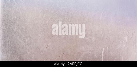 White metal background with scratches and signs. Stock Photo