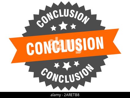 Conclusion Sticker Stock Illustrations – 543 Conclusion Sticker Stock  Illustrations, Vectors & Clipart - Dreamstime