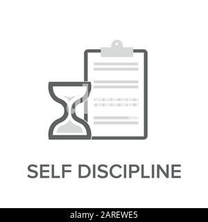 Discipline Icon. Simple Element Illustration. Discipline Concept Symbol ...