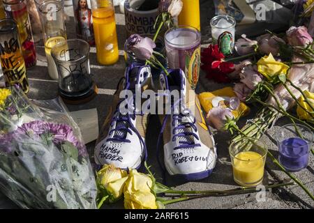 memorial of an NBA legend Kobe Bryant 