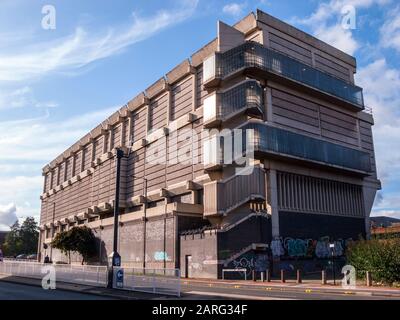 Moore Street Electricity Substation, Sheffield Stock Photo