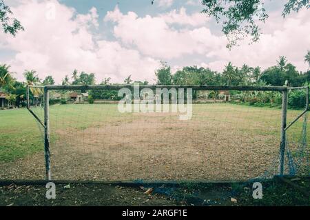 Campo De Futebol No Ubud Em Bali Foto Editorial - Imagem de esfera