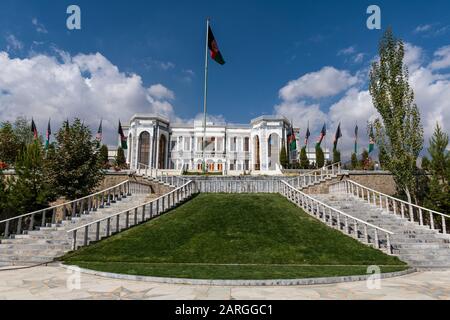 Paghman Hill Castle and gardens, Kabul, Afghanistan, Asia Stock Photo