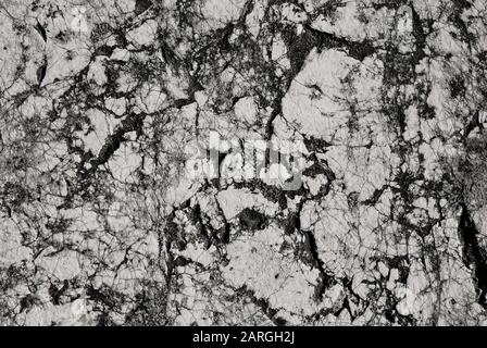 Old weathered cracked marble stone texture Stock Photo