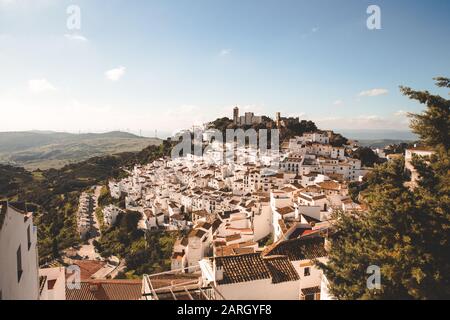 Casares village in Spain Stock Photo