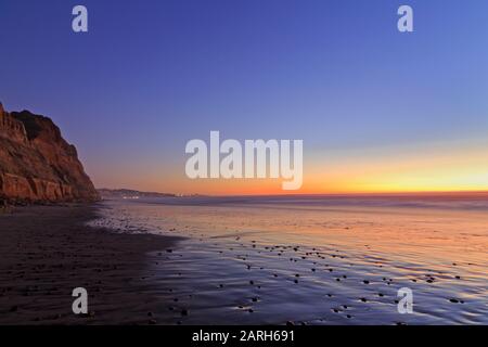 Torrey Pines State Beach, Del Mar, San Diego County, California, USA Stock Photo