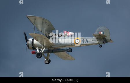 Fairey Swordfish Bomber Stock Photo