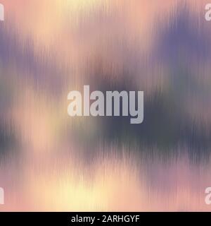 Soft blurry ikat gradient ombre seamless pattern Stock Vector