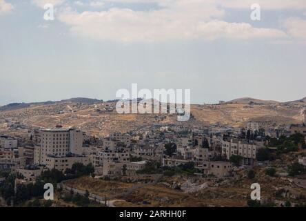 Bethlehem, West Bank hills Stock Photo