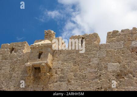 Ancient stone wall Stock Photo