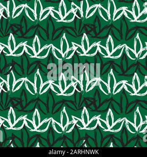 Abstract Brush Strokes Seamless Pattern - This is an abstract brushstrokes pattern suitable for fashion prints, patterns and backgrounds Stock Vector