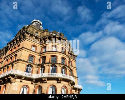 The Grand Hotel a Grade II star listed building by architect Cuthbert Brodrick in Scarborough North Yorkshire England Stock Photo