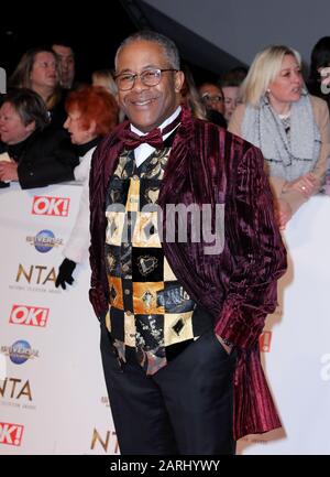 Trevor Michael Georges attending the National Television Awards 2020 held at the O2 Arena, London. Stock Photo