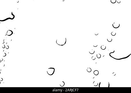 Waterdrop Overlay Texture Stock Vector