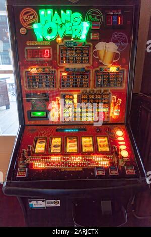 close up of electric game Stock Photo