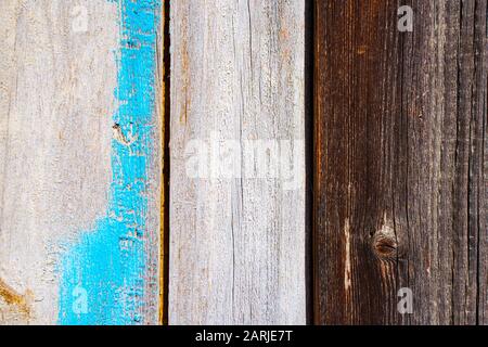 Old board background. Wood panels on a rustic barn Stock Photo