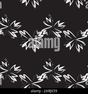 Abstract Brush Strokes Seamless Pattern - This is an abstract brushstrokes pattern suitable for fashion prints, patterns and backgrounds Stock Vector