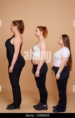 Short height woman hi-res stock photography and images - Alamy