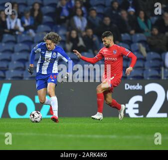 28th January 2020 Dragao Stadium Porto Portugal Portuguese Championship 2019 2020 Fc Porto Versus Gil Vicente Sergio Oliveira Of Fc Porto Celebrates His Goal In The 57th Minute For 2 1 Stock Photo Alamy