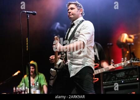 Milan Italy. 28 January 2020. The American punk/rock band ZEBRAHEAD performs live on stage at Lorenzini District opening the show of Sum 41. Stock Photo