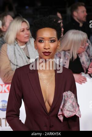 Genesis Lynea, National Television Awards, The O2, London, UK, 28
