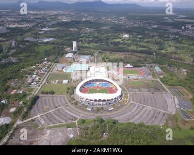 Kuching, Sarawak / Malaysia - November 8 2019: The Sarawak Stadium Stock Photo