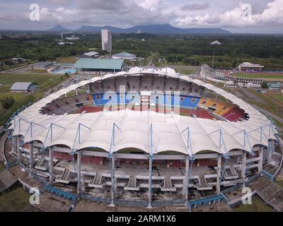 Kuching, Sarawak / Malaysia - November 8 2019: The Sarawak Stadium Stock Photo