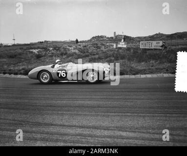Sportwagenraces Zandvoort Date: 21 May 1956 Location: Noord-Holland, Zandvoort Keywords: sports car racing Stock Photo