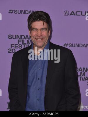Park City, UT, USA. 28th Jan 2020. Greg Barker attends the Netflix Sergio Premiere at Eccles Center Theatre on January 28, 2020 in Park City, Utah. Photo: imageSPACE/MediaPunch Credit: MediaPunch Inc/Alamy Live News Stock Photo
