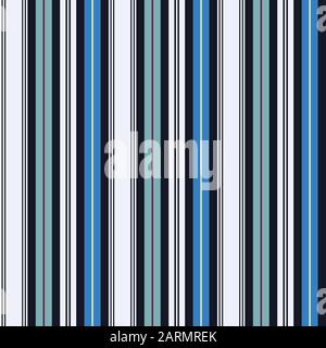 Stripe seamless pattern with colorful colors parallel stripes. Vector illustration EPS 10 Stock Vector