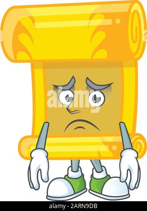 Funny face chinese gold scroll cartoon character style with Wink eye ...