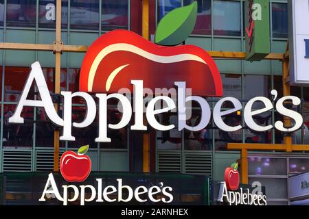 An Applebee's restaurant in Times Square in New York on Wednesday Stock ...