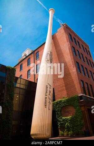 Louisville Baseball Museum in Kentucky Stock Photo