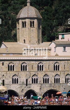 abbey of san fruttuoso di capodimonte, camogli Stock Photo