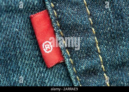 Blank levis red tab hi-res stock photography and images - Alamy
