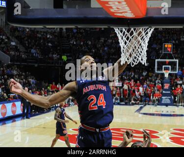 Auburn forward Anfernee McLemore (24) puts up a shot over South Alabama ...