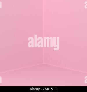 Simple corner. 3d illustration Stock Photo - Alamy