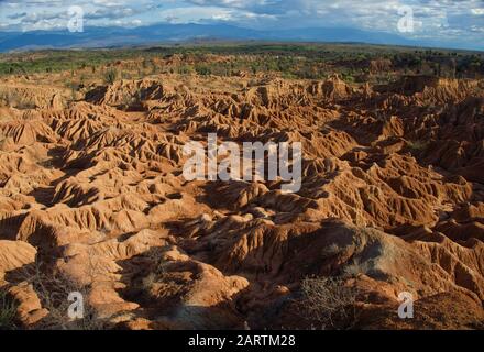 Tatacoa Desert Formations Stock Photo