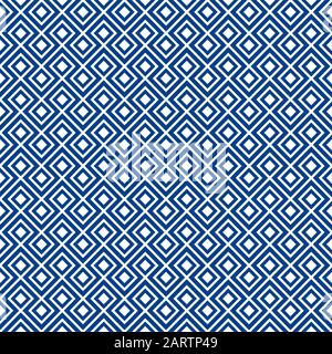 Seamless abstract geometric vintage ornamental pattern. Stock Vector