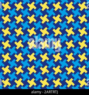 Seamless Basket Weave Abstract Background Pattern Stock Vector