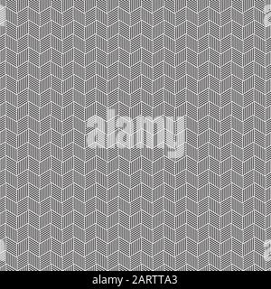 Seamless abstract geometric chevron pattern texture. Stock Vector