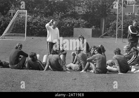 First training Ajax for new season Date: 14 July 1972 Keywords: sport, training, football Institution name: AJAX Stock Photo