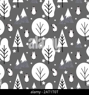 Grey rhombus seamless pattern. Vector hand drawn background Stock Vector