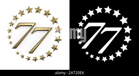 Number 77 seventy seven hi-res stock photography and images - Alamy