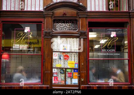 Chez Hugon, traditional Lyons bouchon, Lyon, Rhone, AURA Region, France Stock Photo