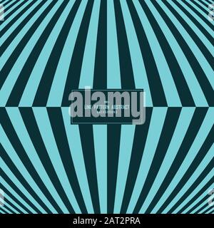 Abstract blue tone of minimal stripe line pattern cover design background. Use for ad, poster, artwork, template design, print. illustration vector ep Stock Vector
