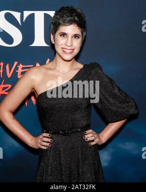 Los Angeles, CA - January 29, 2020: Ashly Burch attends the premiere of Apple TV+'s 'Mythic Quest: Raven's Banquet' at Cinerama Dome Stock Photo