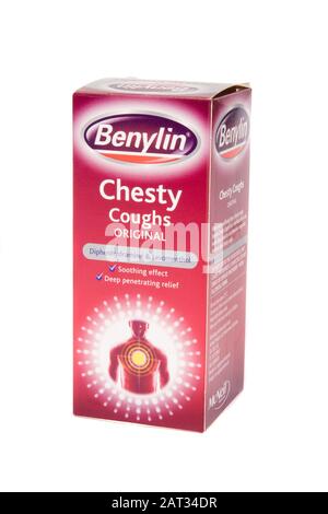 Benylin chesty cough medicine Stock Photo