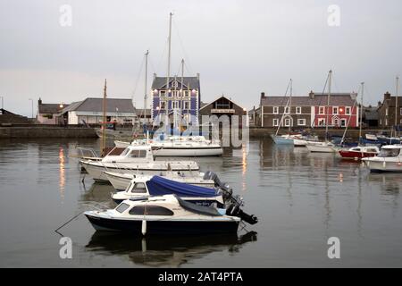 Aberaeron, Wales Stock Photo